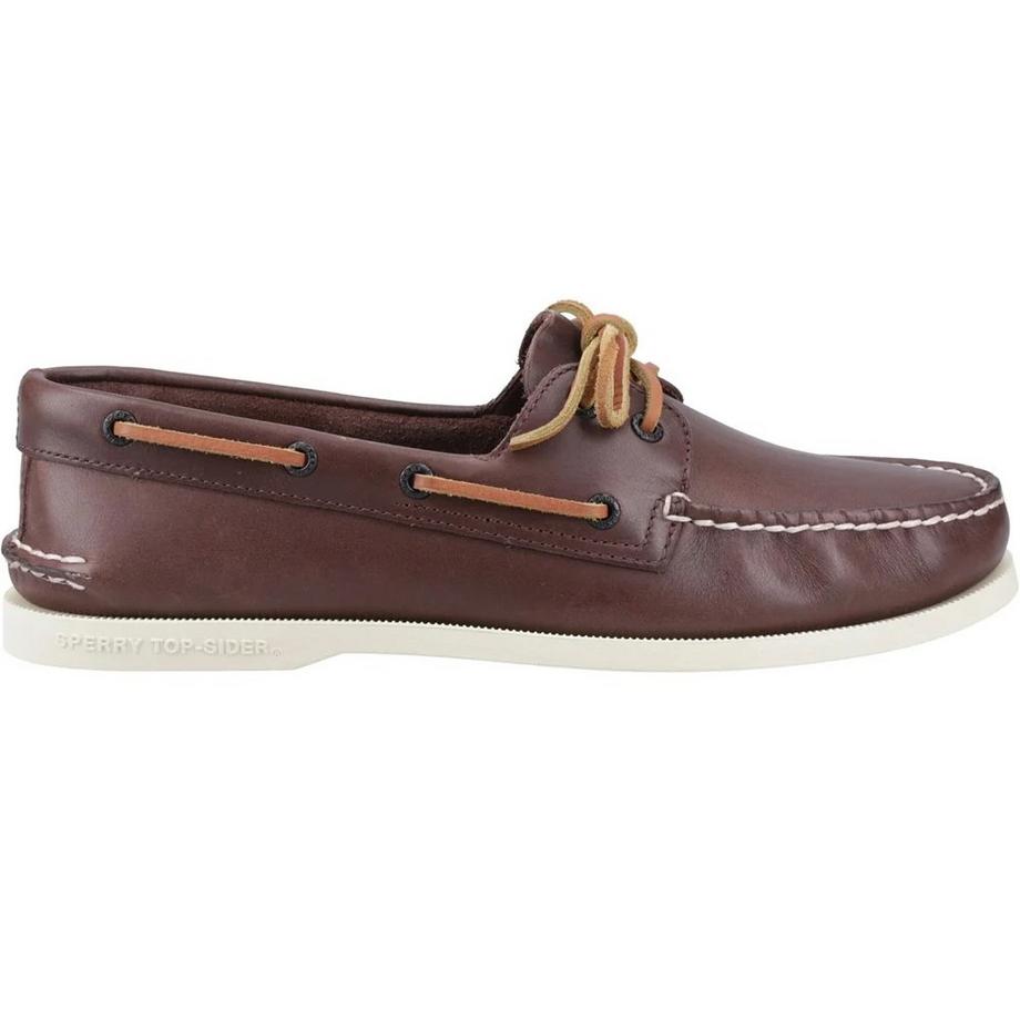 Authentic Bootsschuhe , Leder, 2 Ösen