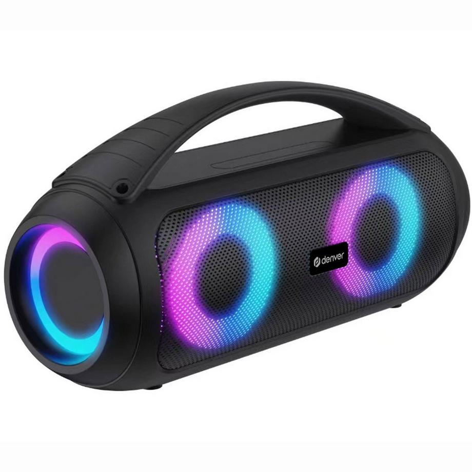 Haut-parleur Bluetooth avec effets lumineux et batterie rechargeable BTG-616
