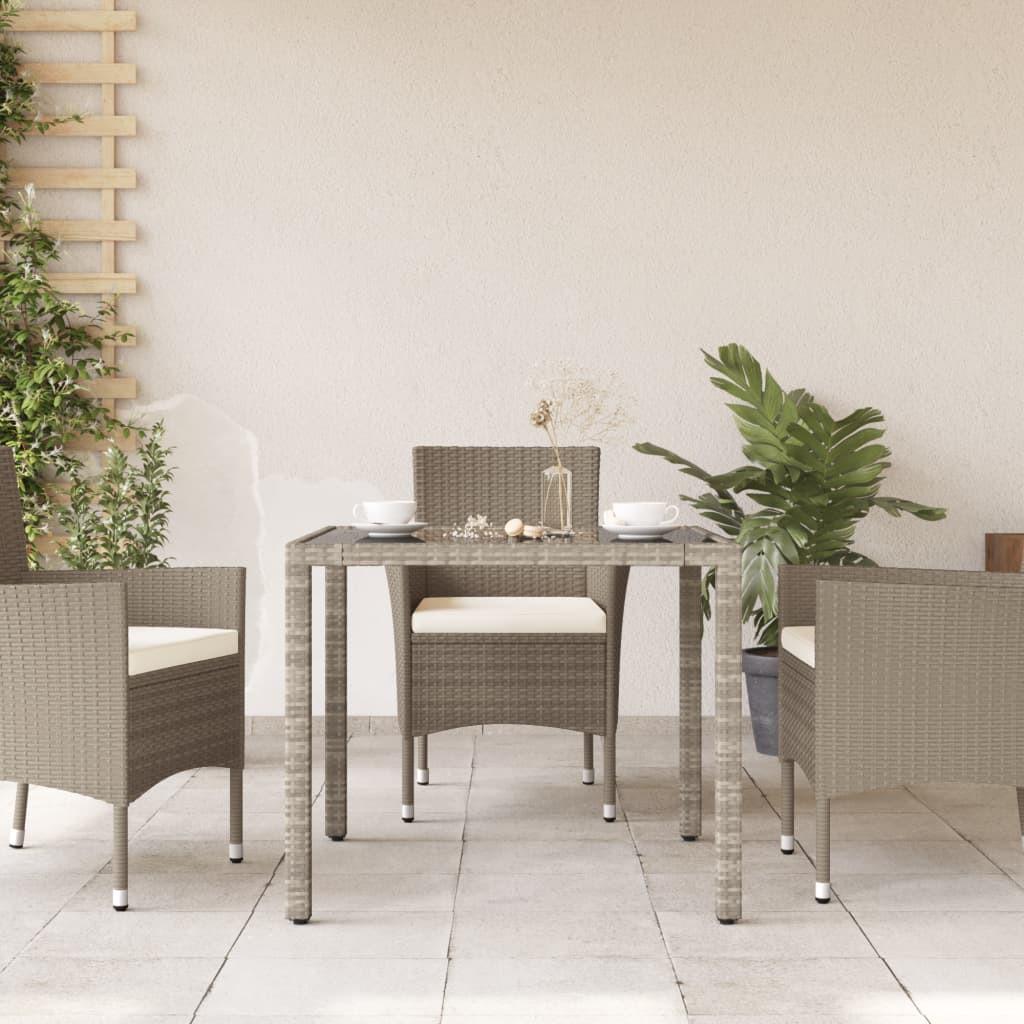 VidaXL Gartentisch poly-rattan  