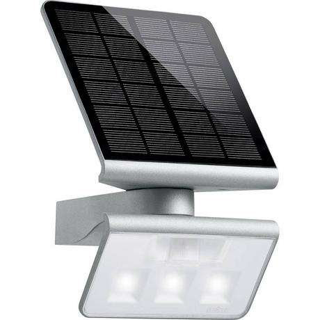 Steinel XSolar L-S  Faretto solare con rilevatore di movimento 1.2 W Bianco neutro Argento  