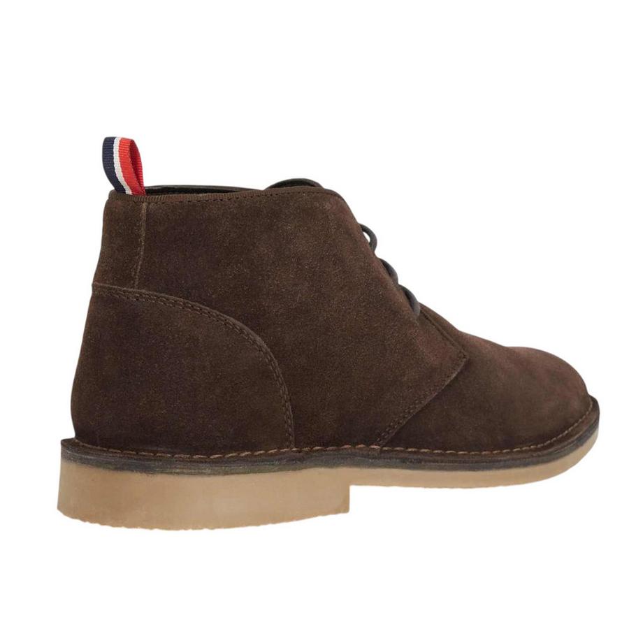 Dune London Stivali Chukka Creed in Pelle con Lacci  