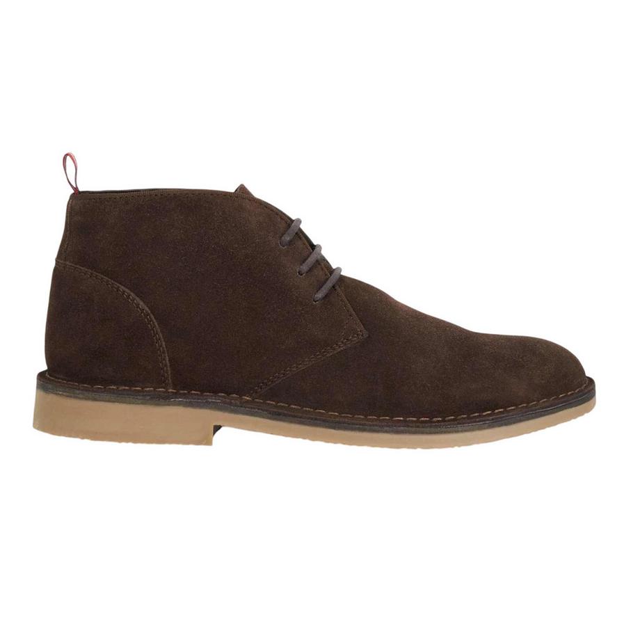 Dune London Stivali Chukka Creed in Pelle con Lacci  