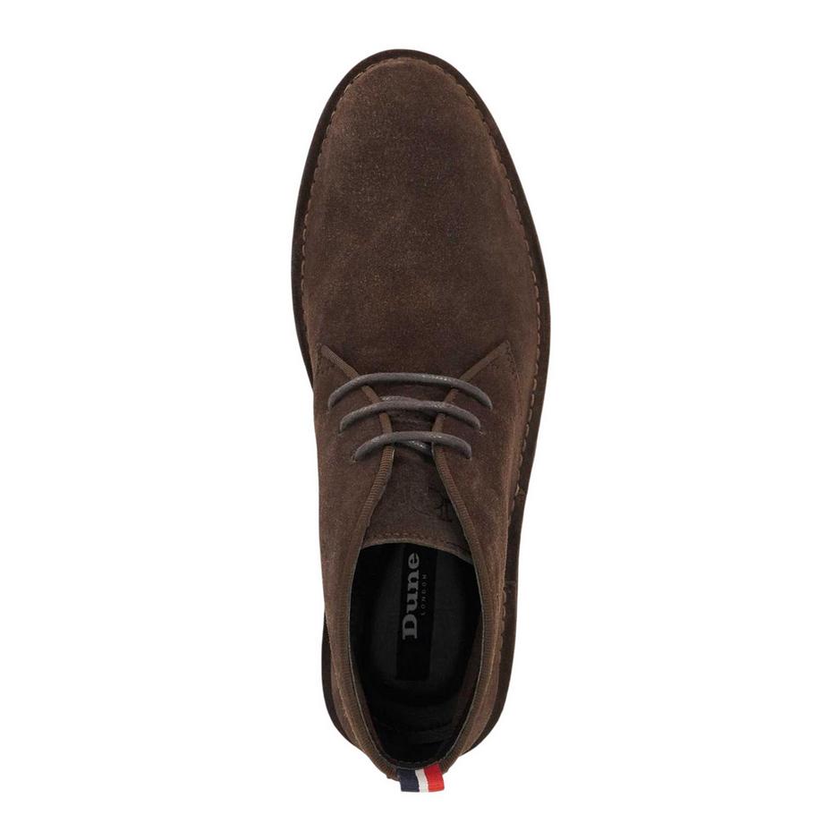 Dune London Stivali Chukka Creed in Pelle con Lacci  
