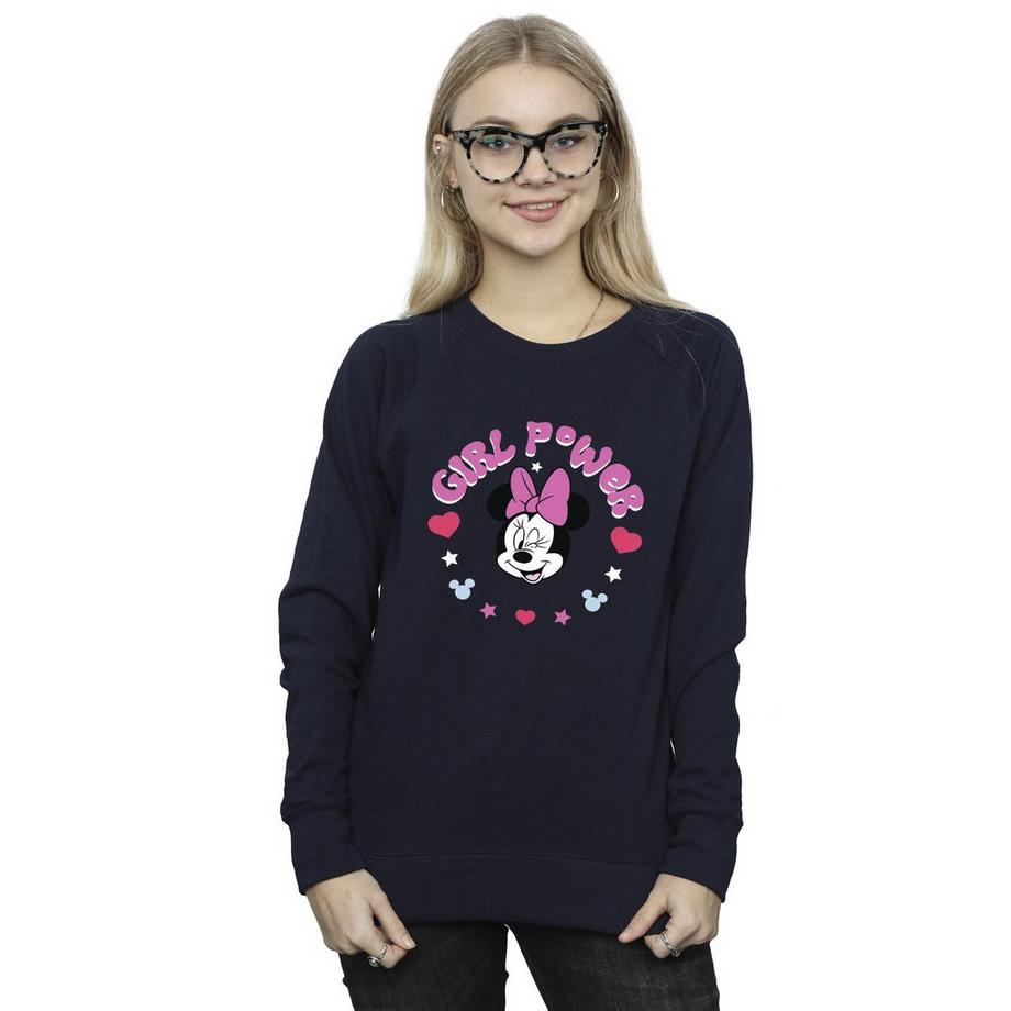 Disney Girl Power Minnie Mouse Sweatshirt  