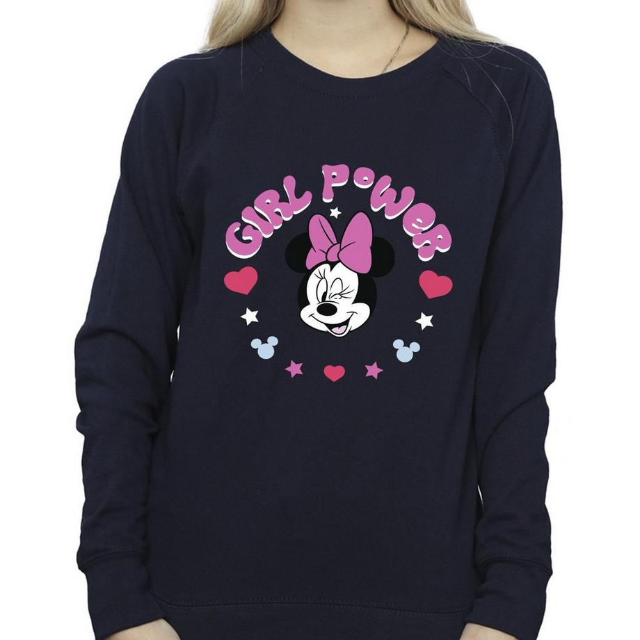 Disney Girl Power Minnie Mouse Sweatshirt  