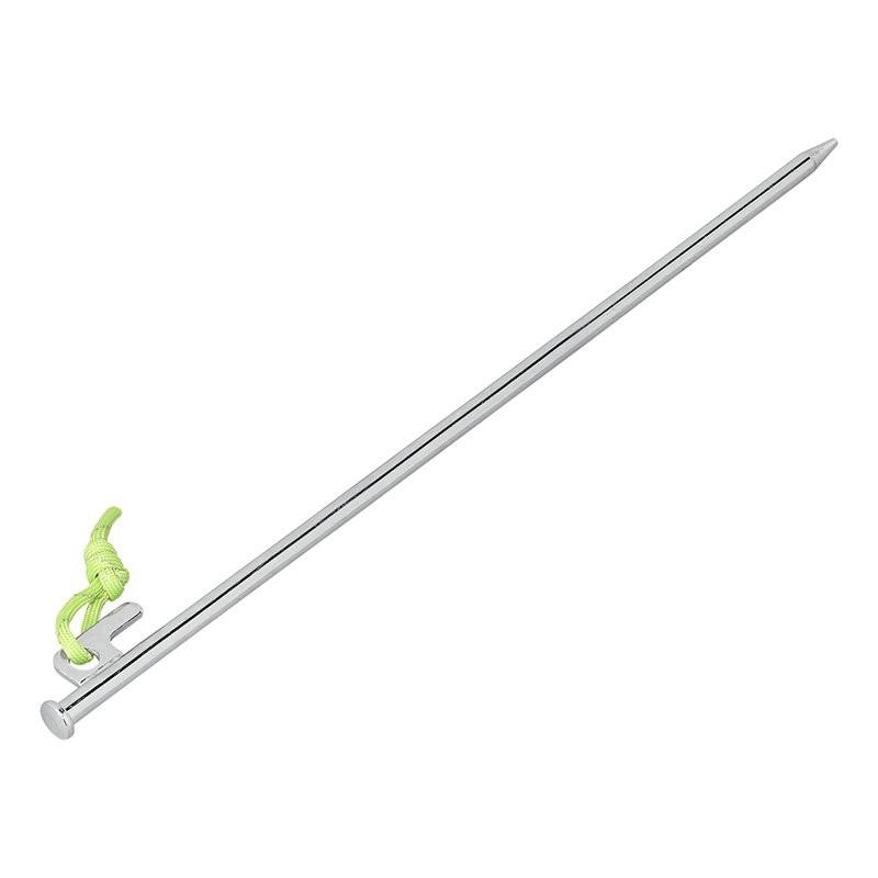 Northio  Piquet à roche 40 cm en acier galvanisé avec crochet en P Heavy Duty 