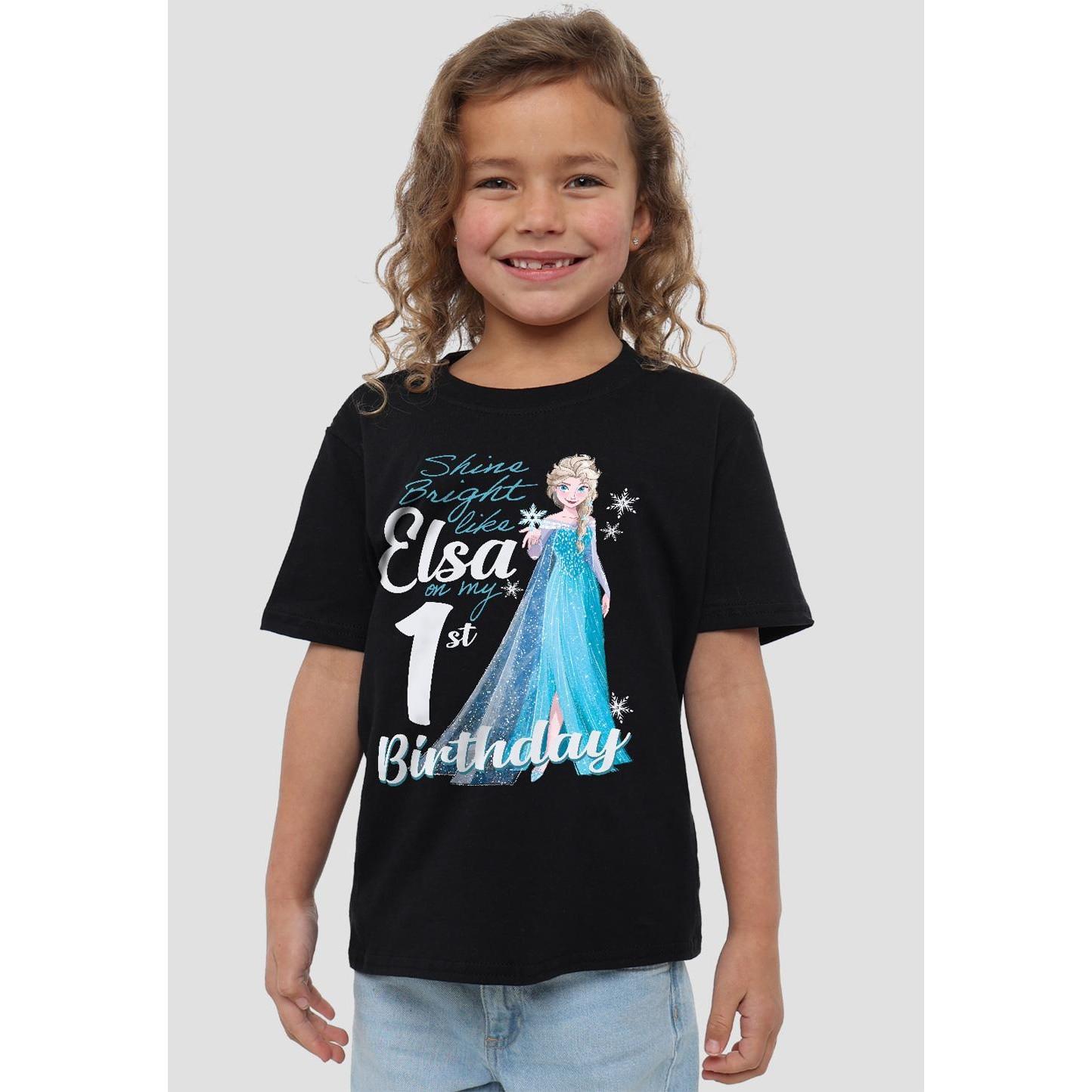 FROZEN  Bright Like Elsa TShirt  1. Geburtstag 