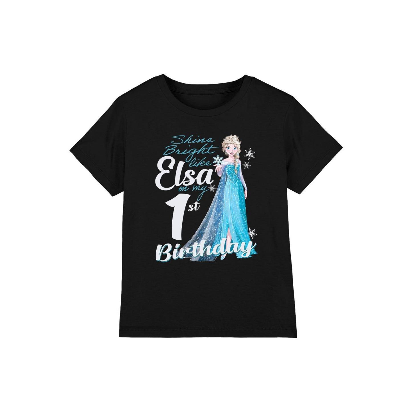 FROZEN  Bright Like Elsa TShirt  1. Geburtstag 