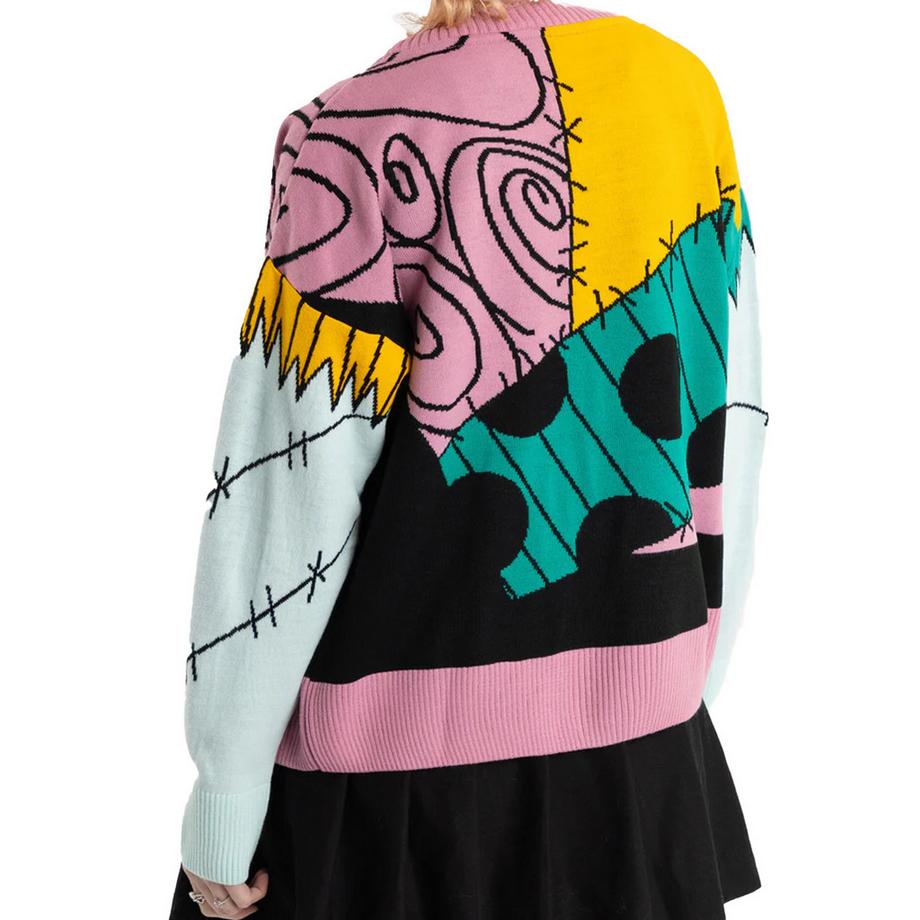 The Nightmare Before Christmas Cardigan Sally con Stampa Grafica  