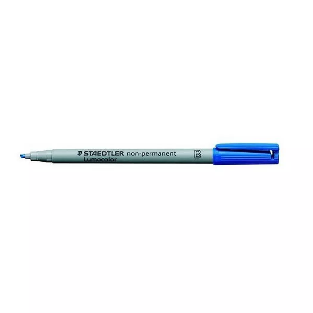 Staedtler Folienstift Lumocolor B nonpermanent blau