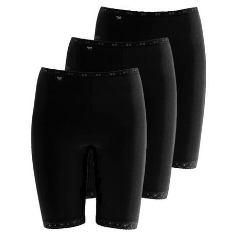 sloggi  Basic+ - lot de 3 - Culottes taille haute 