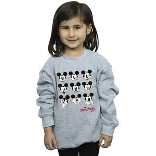 Disney  Mickey Mouse Many Faces Sweatshirt 