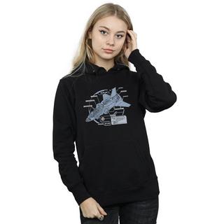 MARVEL  The Avengers Quinjet Breakdown Kapuzenpullover 