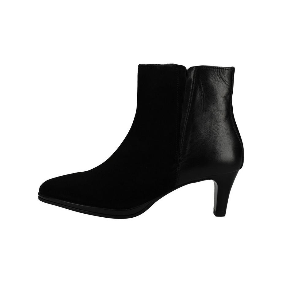 ara Veloursleder Stiefelette mit Blockabsatz  