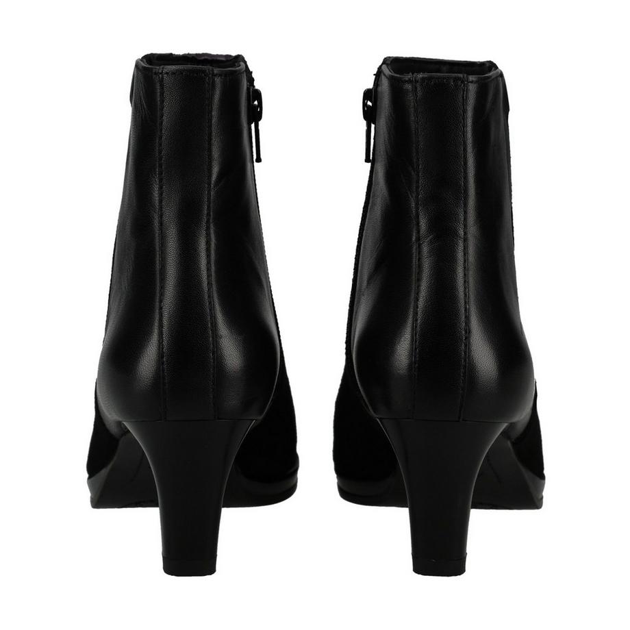 ara Veloursleder Stiefelette mit Blockabsatz  