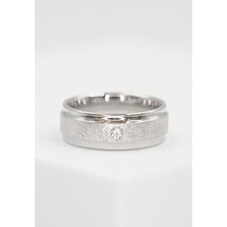 MUAU Schmuck  Bague de partenaire en argent 925 Zircone 