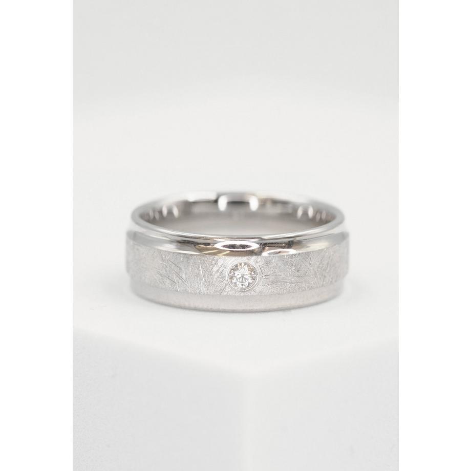 MUAU Schmuck  Partnerring Silber 925 Zirkonia 