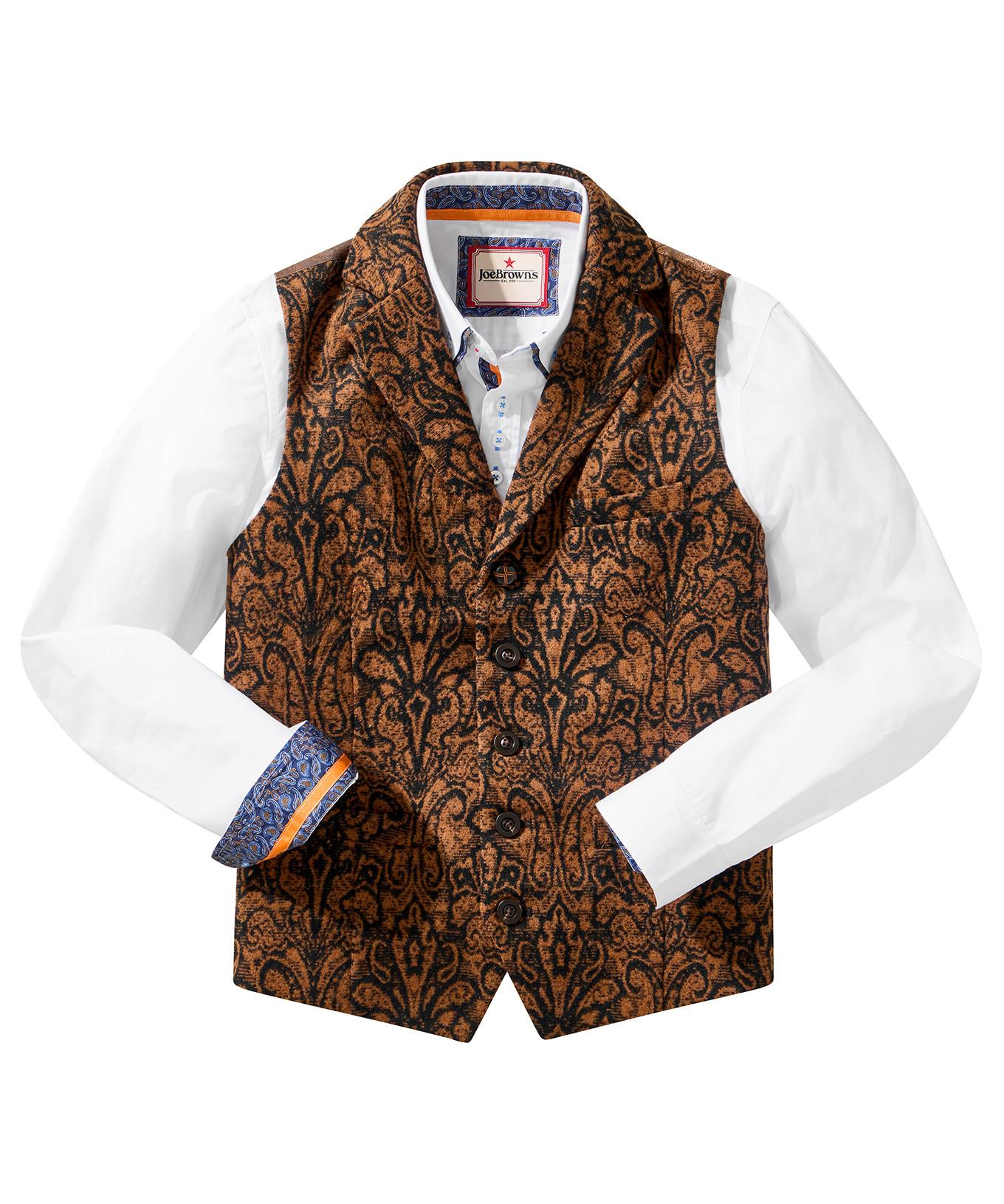 Joe Browns Paisley Weste mit Knöpfen  