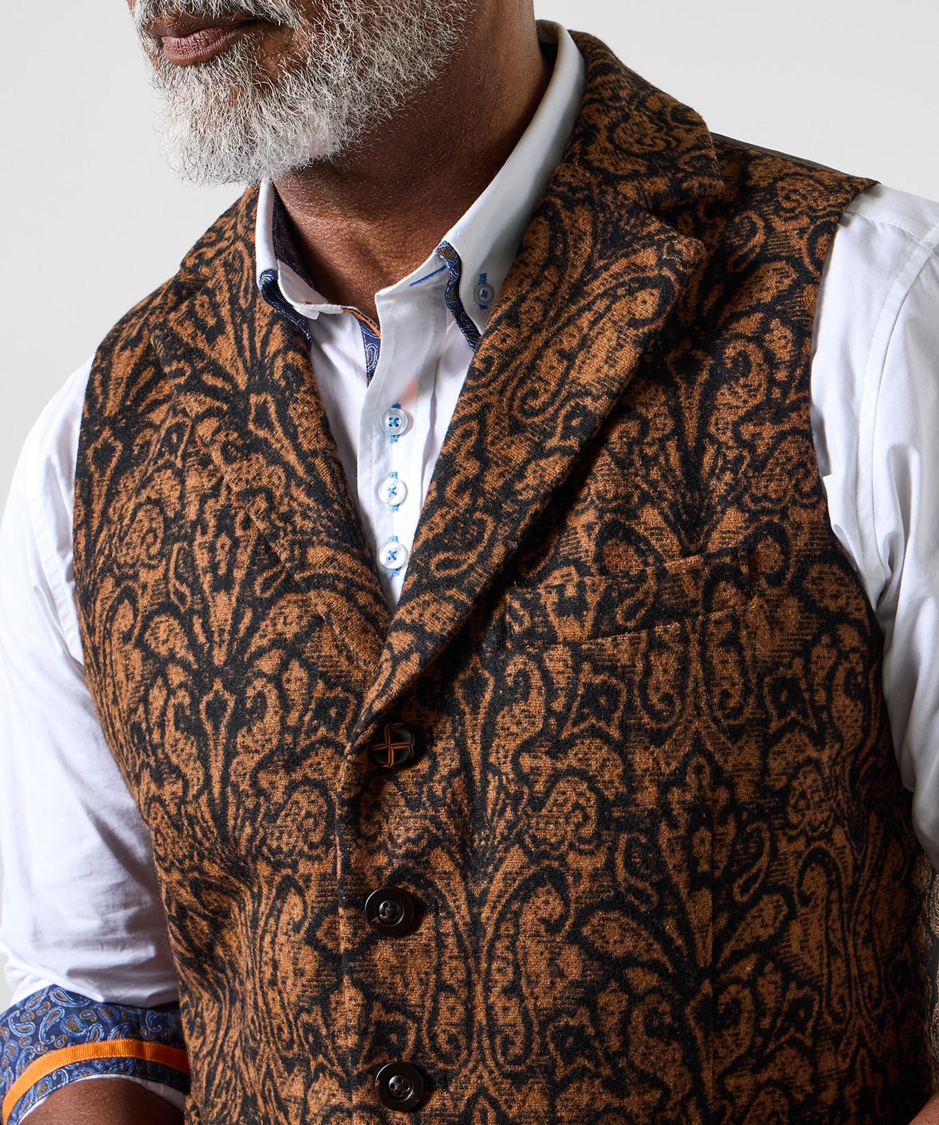 Joe Browns Paisley Weste mit Knöpfen  