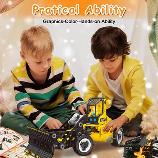 Activity-board  Konstruktionsspielzeug 6 in 1 Technisches Spielzeug 