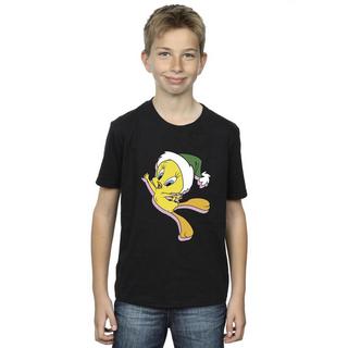 LOONEY TUNES  Tshirt TWEETY CHRISTMAS HAT 