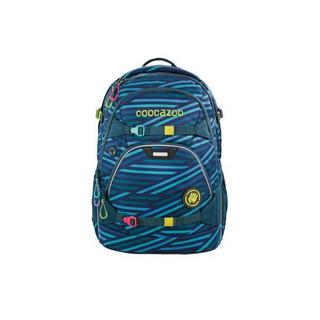coocazoo ScaleRale Zebra Stripe Blue Zaino Scuola  