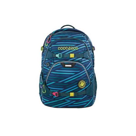 coocazoo ScaleRale Zebra Stripe Blue Zaino Scuola  