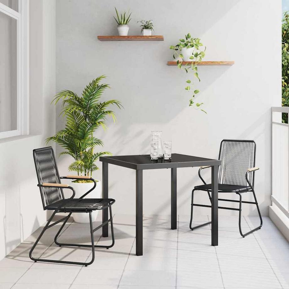 VidaXL Set da Pranzo per Giardino PVC  