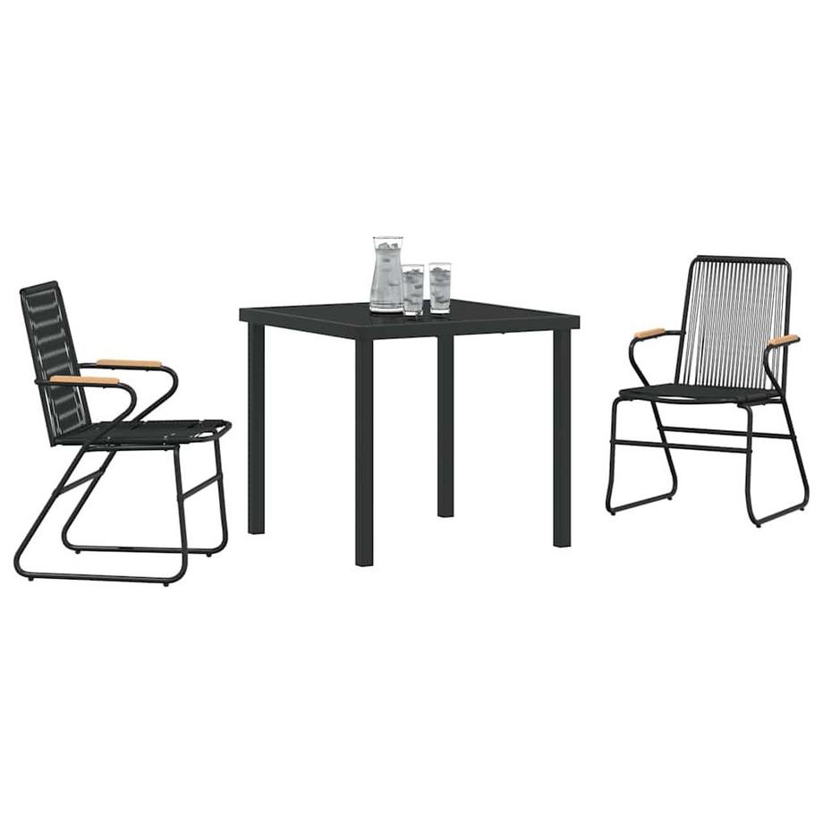 VidaXL Set da Pranzo per Giardino PVC  