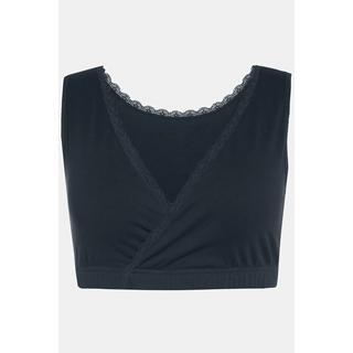 Ulla Popken  Bustier per l'allattamento Bellieva di cotone biologico con pizzo e senza cuciture 