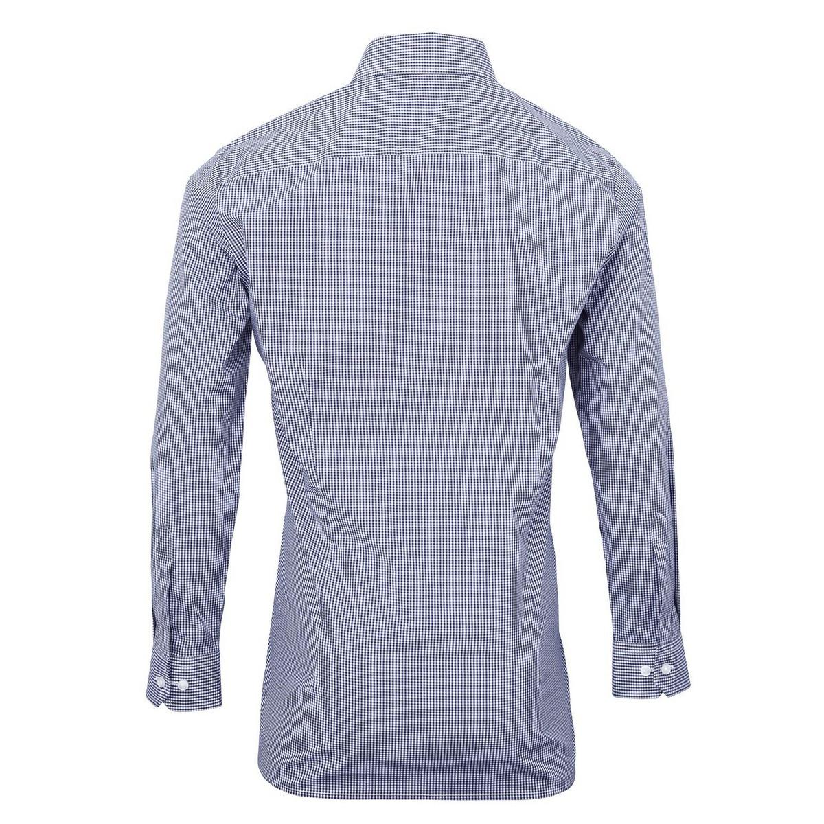 PREMIER Camicia Maniche Lunghe Micro Quadri  