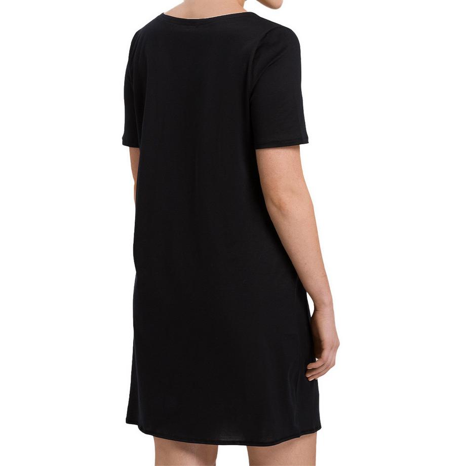 HANRO Cotton Deluxe Kurzarm Nachthemd  