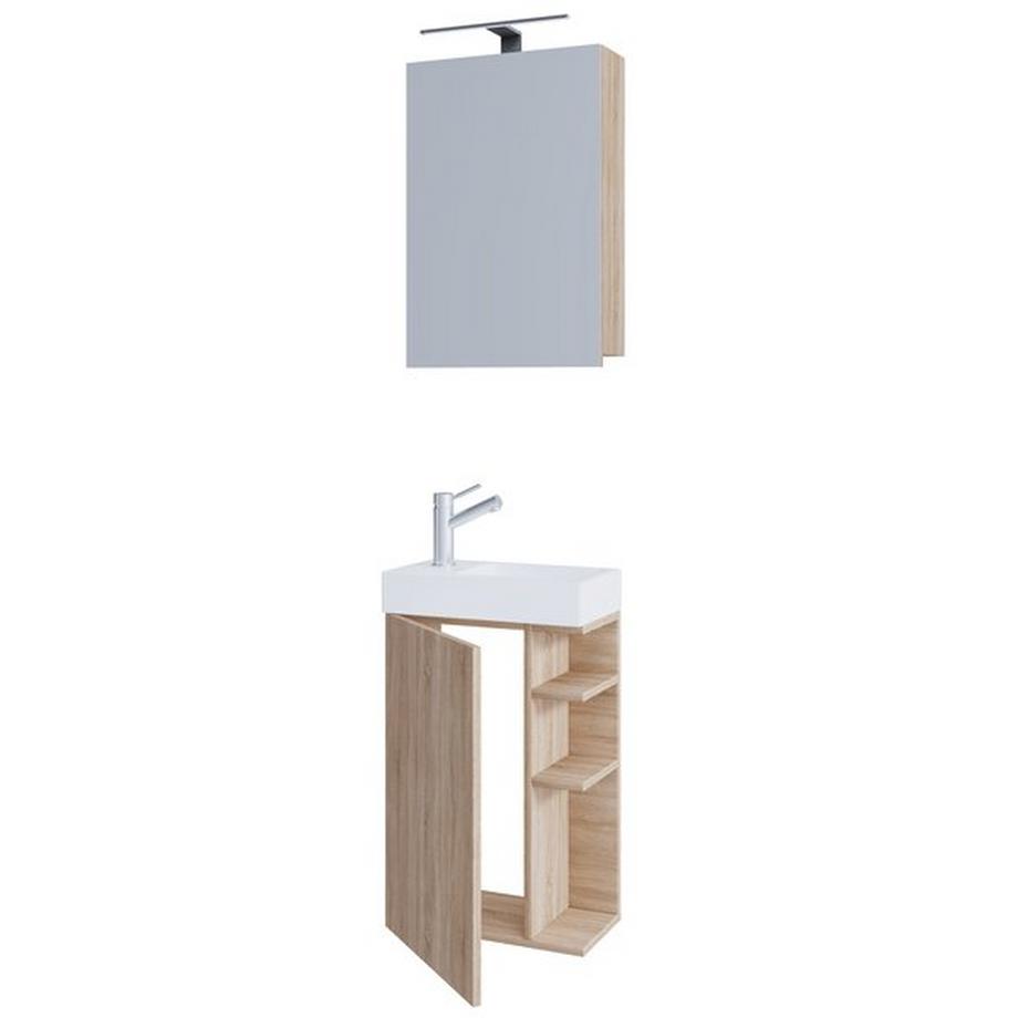 VCM 3-tlg Badmöbel Set  