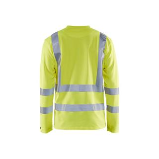 Blaklader T-Shirt Manches Longues Haute Visibilité Col V Anti-UV  