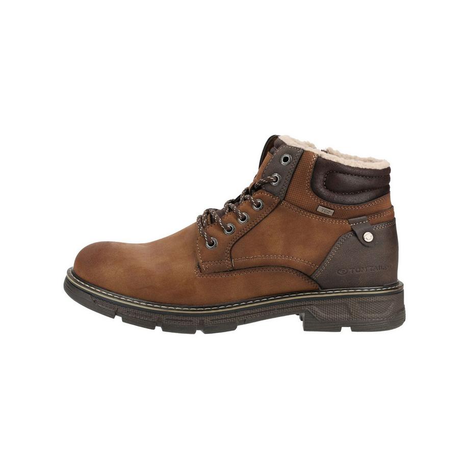 TOM TAILOR Schnürstiefelette mit warmem Futter  
