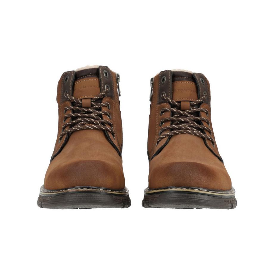 TOM TAILOR Schnürstiefelette mit warmem Futter  