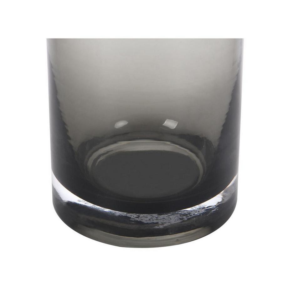 Vente-unique Vaso D.16,5 x H.25 cm in Vetro colorato Vetro Grigio fumo - VALOIT  