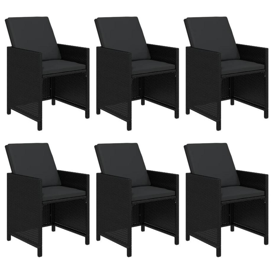 VidaXL Garten essgruppe poly-rattan  