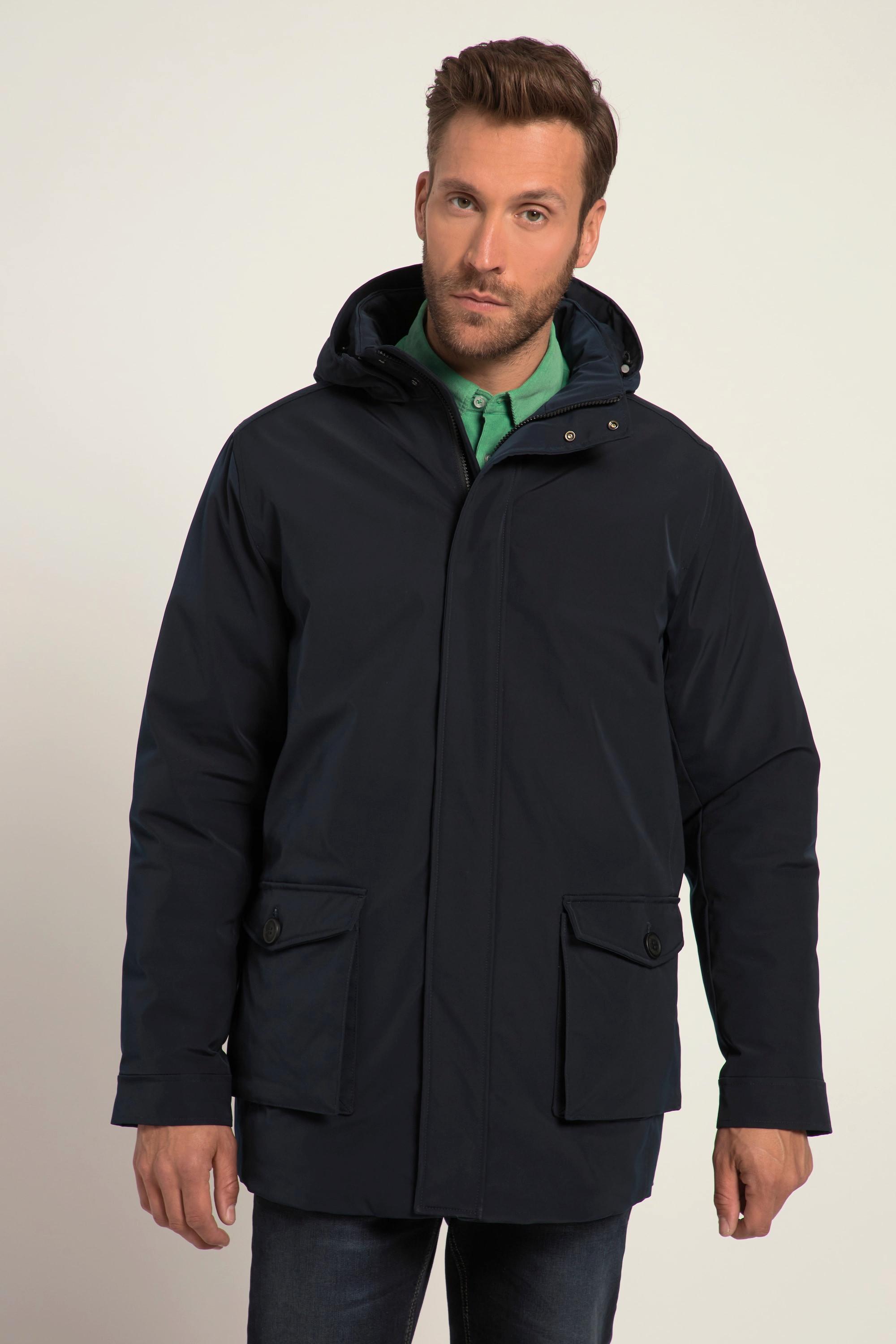 JP1880  Veste Outdoor à capuche, déperlante et coupe-vent - jusqu'au 8 XL 