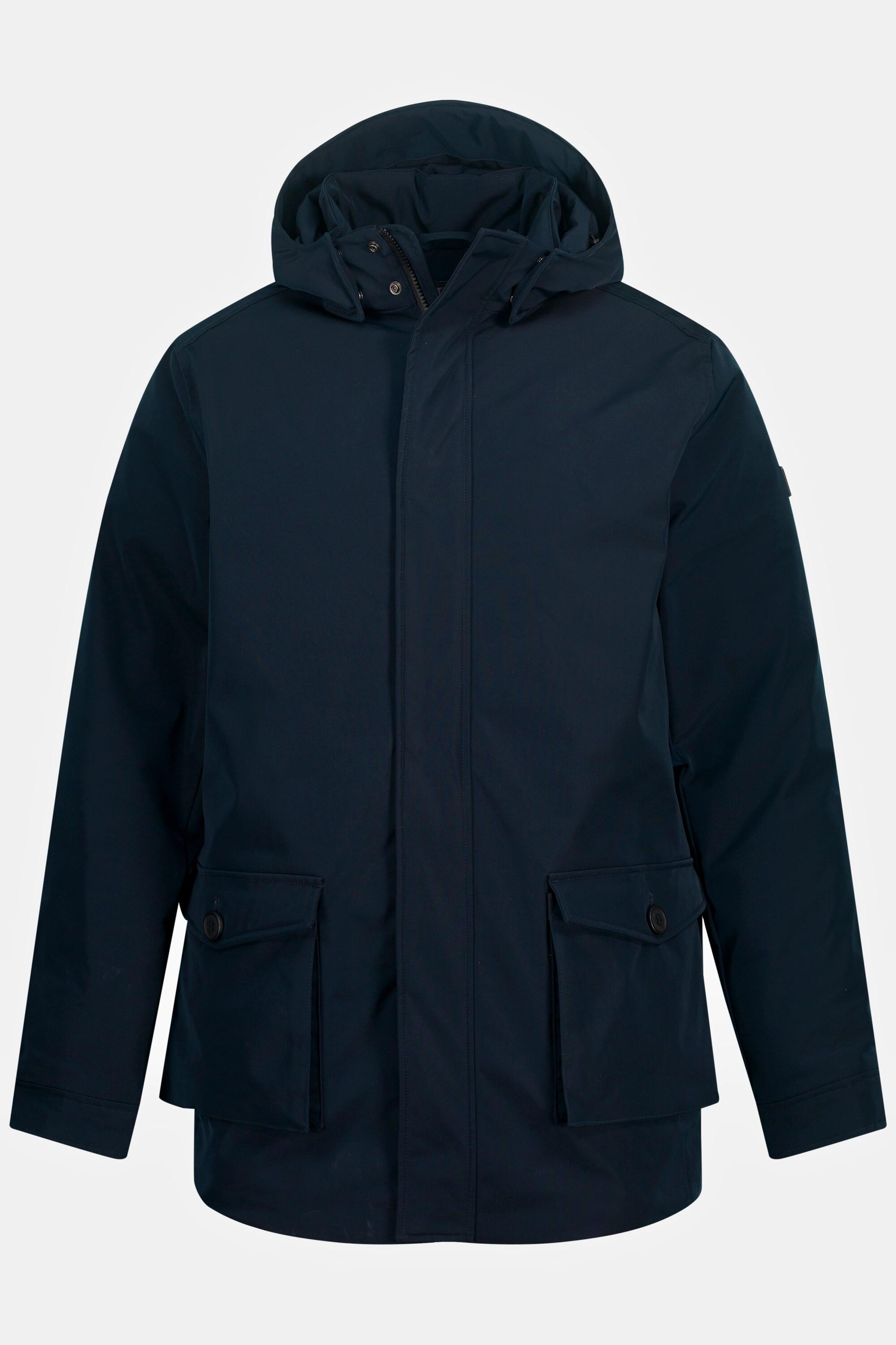 JP1880  Veste Outdoor à capuche, déperlante et coupe-vent - jusqu'au 8 XL 