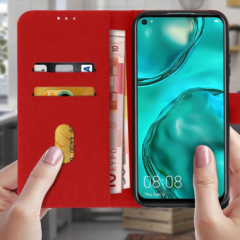Avizar  Klapphülle Huawei P40 Lite Rot 