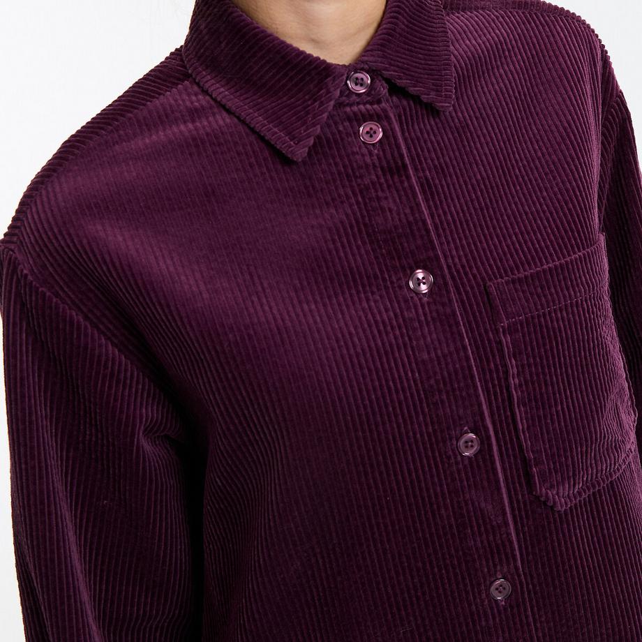 La Redoute Collections Robe droite en velours côtelé longueur midi  