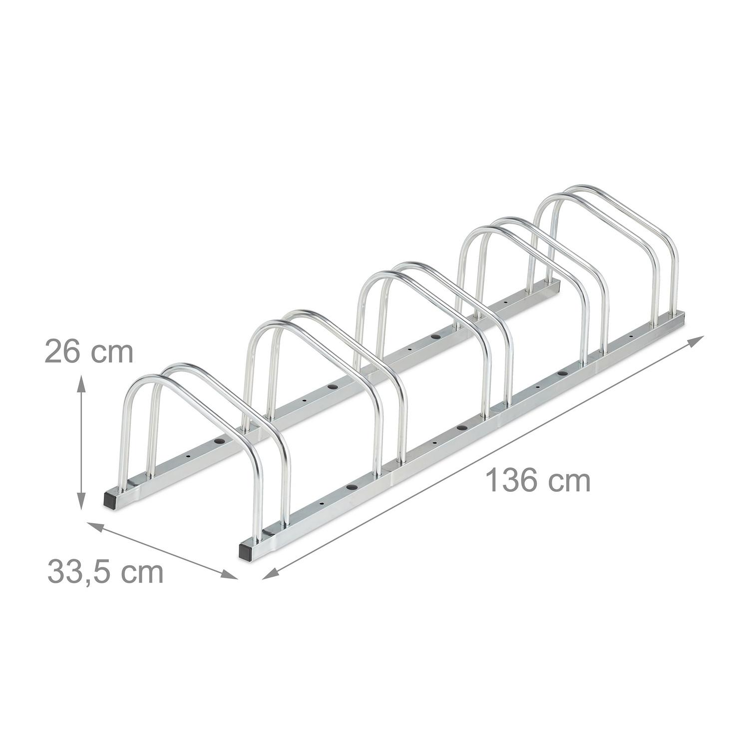 Northix  Fahrradständer für 5 Fahrräder 