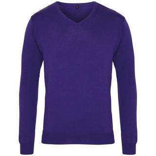 PREMIER Pullover in maglia scollo a V  