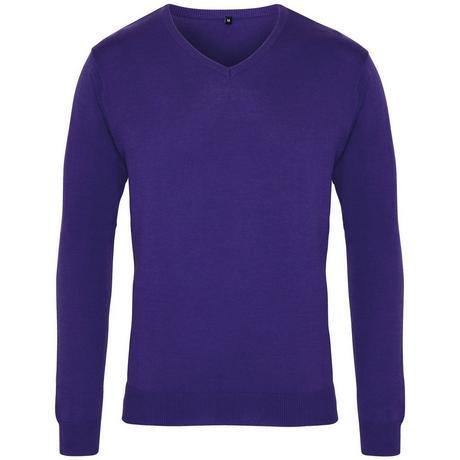 PREMIER Pullover in maglia scollo a V  