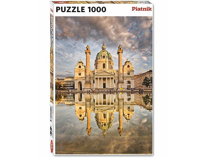 Piatnik  Puzzle Karlskirche Vienna, Austria (1000Teile) 