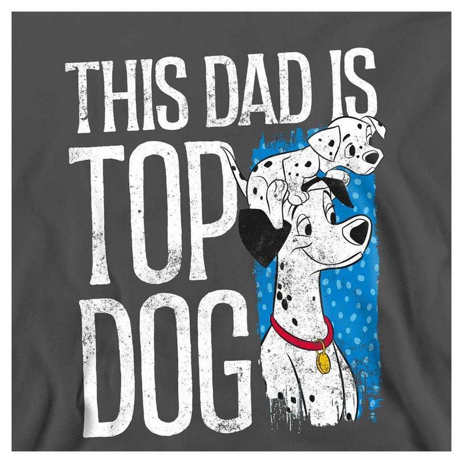 101 Dalmatians This Dad Is Top Dog Felpa  