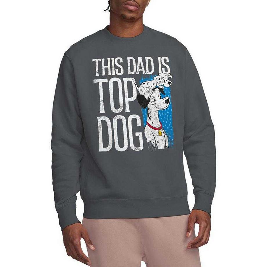 101 Dalmatians This Dad Is Top Dog Felpa  
