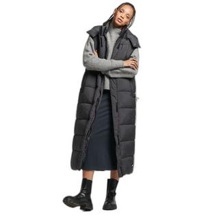 Superdry  gilet trapuntato con cappuccio da uperdry riptop 