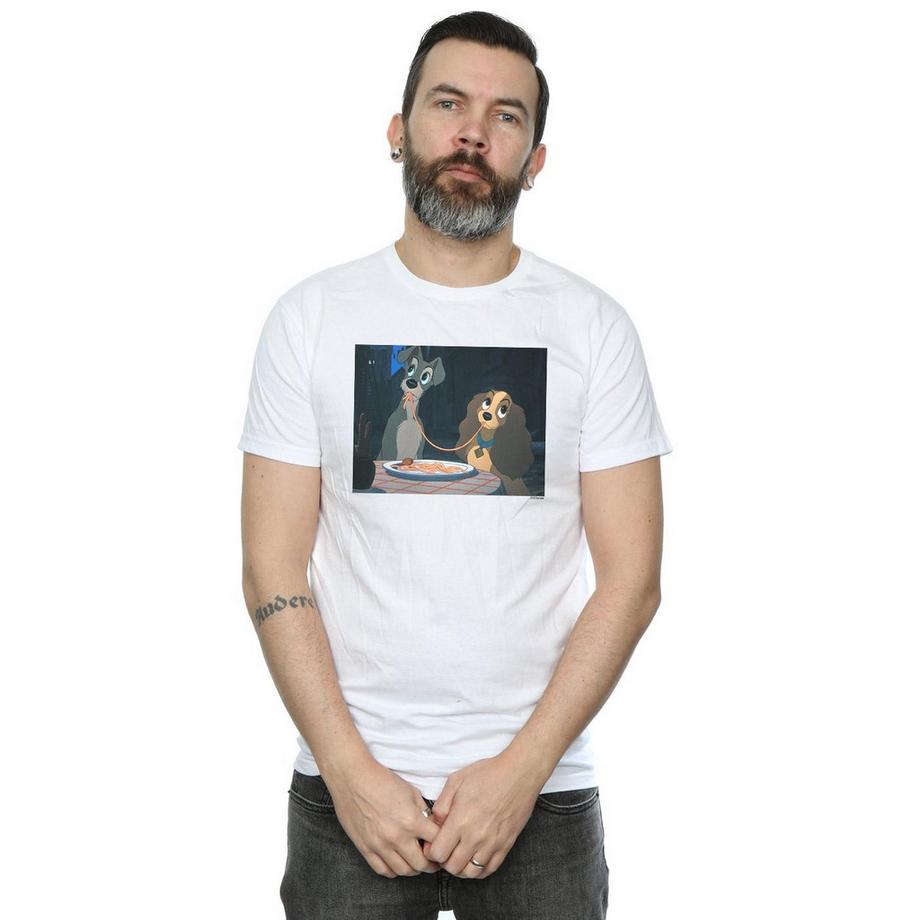 Disney Lady And The Tramp Spaghetti Slurp T-Shirt  